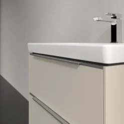 V&b subway 3.0 servantskap 57x47 cashmere grey håndtak i krom