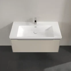 V&b subway 3.0 servantskap 97x42 cashmere grey håndtak i krom