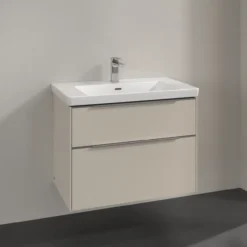 V&b subway 3.0 servantskap 77x57 cashmere grey håndtak i krom