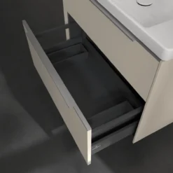 V&b subway 3.0 servantskap 77x57 cashmere grey håndtak i krom