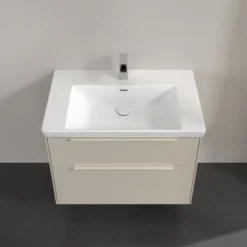 V&b subway 3.0 servantskap 77x57 cashmere grey håndtak i møbelets farge