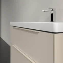 V&b subway 3.0 servantskap 77x57 cashmere grey håndtak i møbelets farge