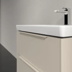 V&b subway 3.0 servantskap 57x47 cashmere grey håndtak i møbelets farge