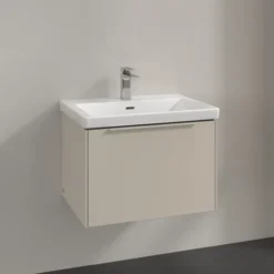 V&b subway 3.0 servantskap 66x42 cashmere grey håndtak i møbelets farge