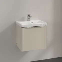 V&b subway 3.0 servantskap 47x42 cashmere grey håndtak i møbelets farge