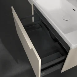 V&b subway 3.0 servantskap 77x42 cashmere grey m/lys håndtak i møbelets farge