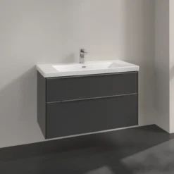 V&b subway 3.0 servantskap 97x57 graphite håndtak i krom