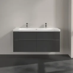 V&b subway 3.0 servantskap 127x57 graphite håndtak i krom