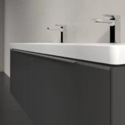 V&b subway 3.0 servantskap 127x42 graphite håndtak i krom
