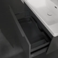 V&b subway 3.0 servantskap 77x42 graphite håndtak i møbelets farge