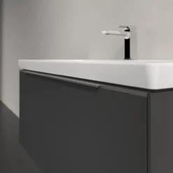 V&b subway 3.0 servantskap 97x42 graphite m/lys håndtak i krom