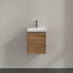 V&b subway 3.0 servantskap 35x42 høyre kansas oak håndtak i krom
