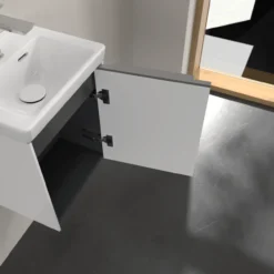 V&b subway 3.0 servantskap 35x42 høyre pure white håndtak i krom