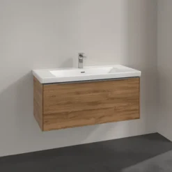 V&b subway 3.0 servantskap 97x42 kansas oak håndtak i krom
