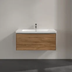 V&b subway 3.0 servantskap 97x42 kansas oak håndtak i krom