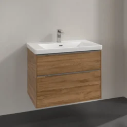 V&b subway 3.0 servantskap 77x57 kansas oak håndtak i krom