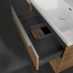 V&b subway 3.0 servantskap 77x57 kansas oak håndtak i krom