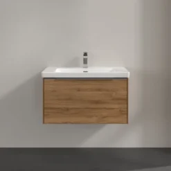 V&b subway 3.0 servantskap 77x42 kansas oak håndtak i krom