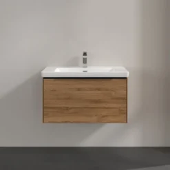 V&b subway 3.0 servantskap 77x42 kansas oak håndtak i volcano black