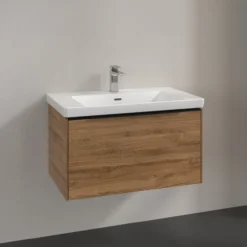 V&b subway 3.0 servantskap 77x42 kansas oak håndtak i volcano black