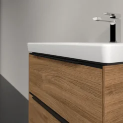 V&b subway 3.0 servantskap 57x47 kansas oak håndtak i volcano black