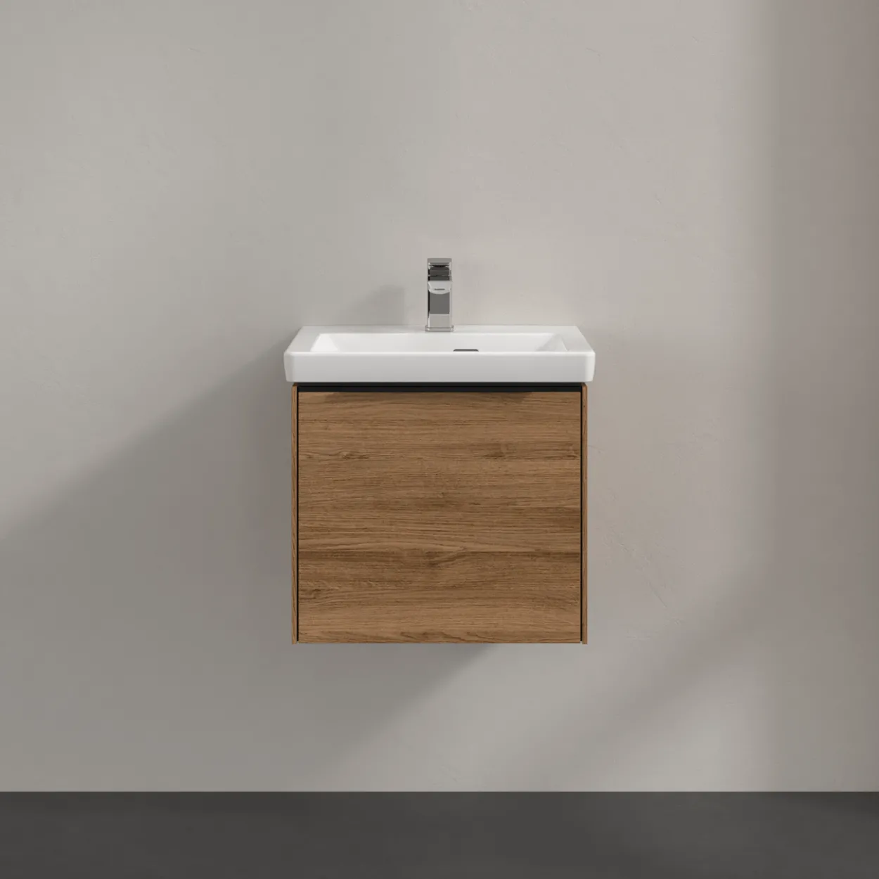 V&b subway 3.0 servantskap 47x42 kansas oak håndtak i volcano black