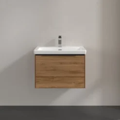 V&b subway 3.0 servantskap 66x42 kansas oak håndtak i volcano black