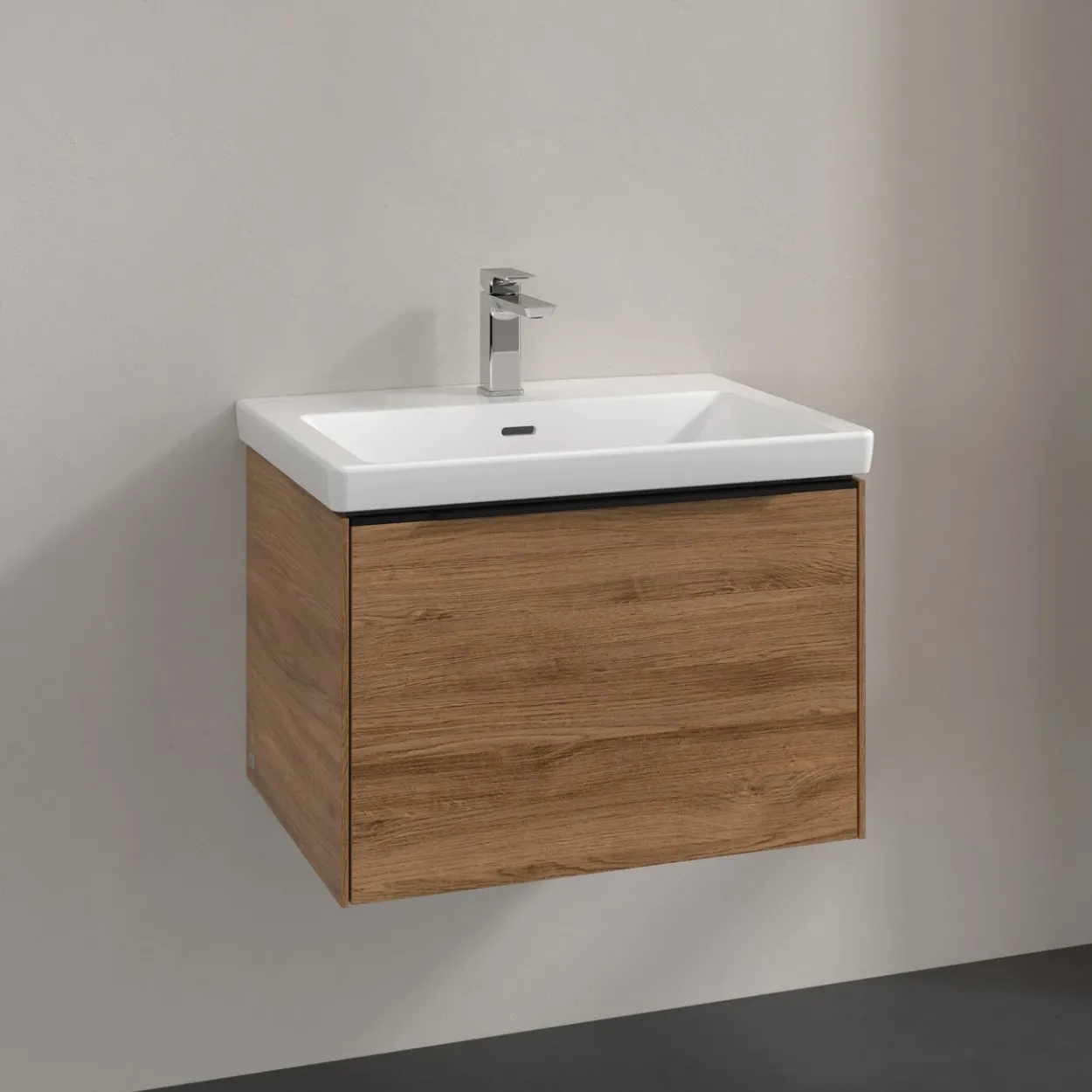 V&b subway 3.0 servantskap 66x42 kansas oak håndtak i volcano black