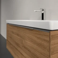 V&b subway 3.0 servantskap 97x42 kansas oak m/lys håndtak i krom