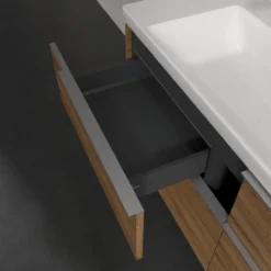 V&b subway 3.0 servantskap 127x57 kansas oak m/lys håndtak i krom