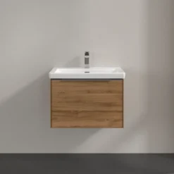 V&b subway 3.0 servantskap 66x42 kansas oak m/lys håndtak i krom