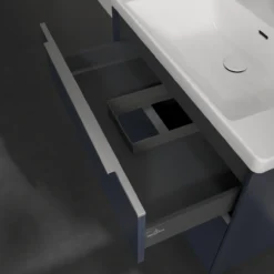 V&b subway 3.0 servantskap 77x57 marine blue håndtak i krom