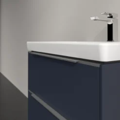V&b subway 3.0 servantskap 57x47 marine blue håndtak i krom