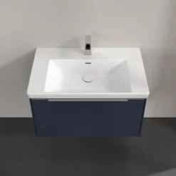 V&b subway 3.0 servantskap 77x42 marine blue håndtak i krom
