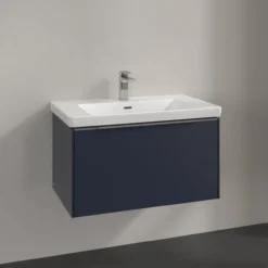 V&b subway 3.0 servantskap 77x42 marine blue håndtak i krom