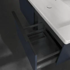 V&b subway 3.0 servantskap 127x42 marine blue håndtak i volcano black