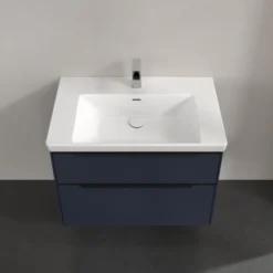 V&b subway 3.0 servantskap 77x57 marine blue håndtak i volcano black
