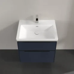 V&b subway 3.0 servantskap 62x57 marine blue håndtak i volcano black
