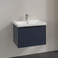 V&b subway 3.0 servantskap 66x42 marine blue håndtak i volcano black