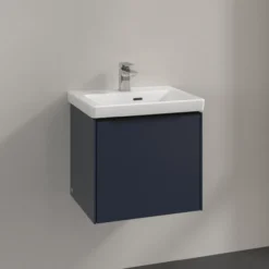 V&b subway 3.0 servantskap 47x42 marine blue håndtak i volcano black