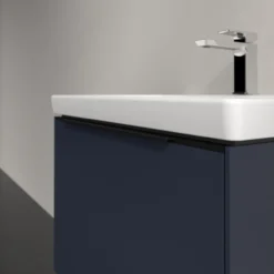 V&b subway 3.0 servantskap 66x42 marine blue m/lys håndtak i volcano black