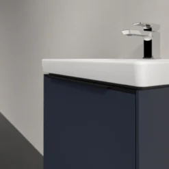 V&b subway 3.0 servantskap 47x42 marine blue m/lys håndtak i volcano black