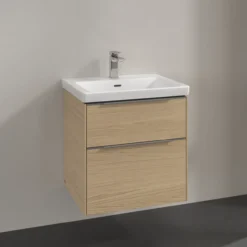V&b subway 3.0 servantskap 57x47 nordic oak håndtak i krom