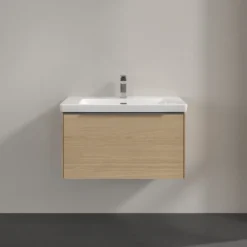 V&b subway 3.0 servantskap 77x42 nordic oak håndtak i krom