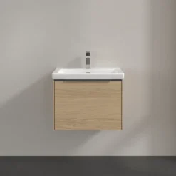 V&b subway 3.0 servantskap 57x42 nordic oak håndtak i krom