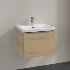 V&b subway 3.0 servantskap 57x42 nordic oak håndtak i krom
