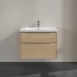 V&b subway 3.0 servantskap 77x57 nordic oak håndtak i krom