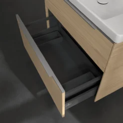 V&b subway 3.0 servantskap 77x57 nordic oak håndtak i krom