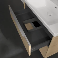 V&b subway 3.0 servantskap 77x57 nordic oak håndtak i krom