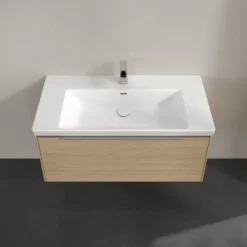 V&b subway 3.0 servantskap 97x42 nordic oak håndtak i krom